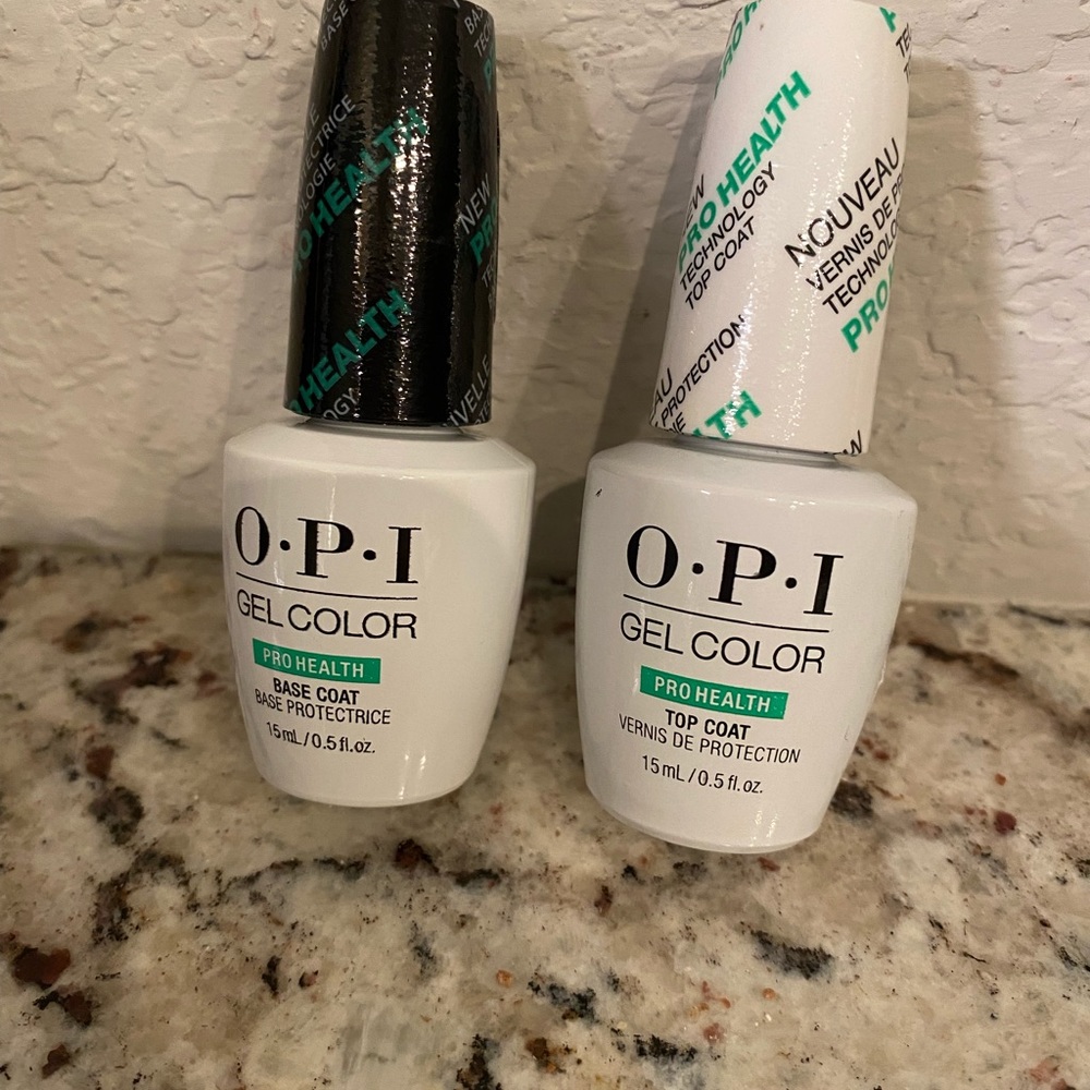 Opi Gel Base and Top Coat